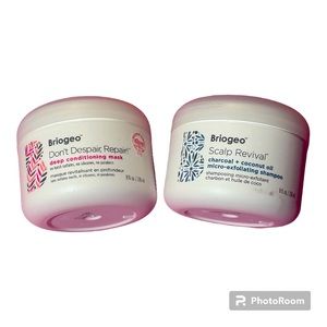 Two Briogeo ! 8 oz brand new